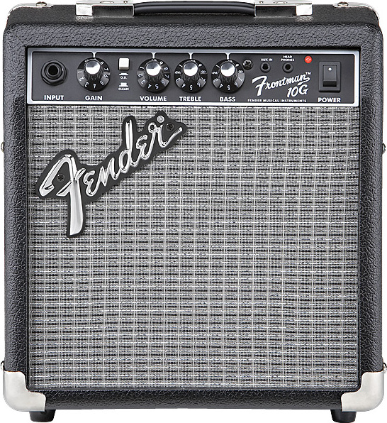 Fender Frontman 10g 10w 1x6 Black - Combo amplificador para guitarra eléctrica - Main picture
