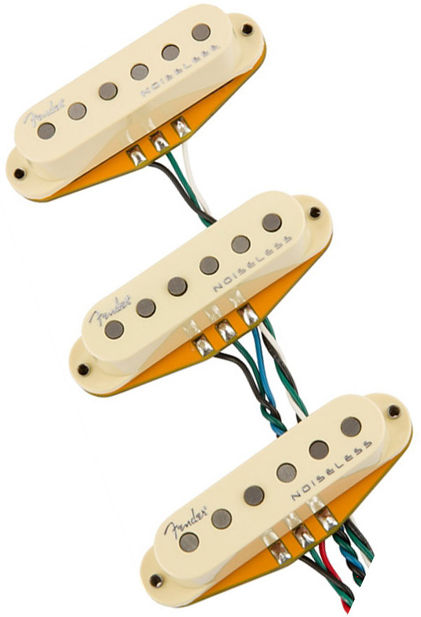 Fender Gen 4 Noiseless Strat Pickups 3-set - Pastilla guitarra eléctrica - Main picture