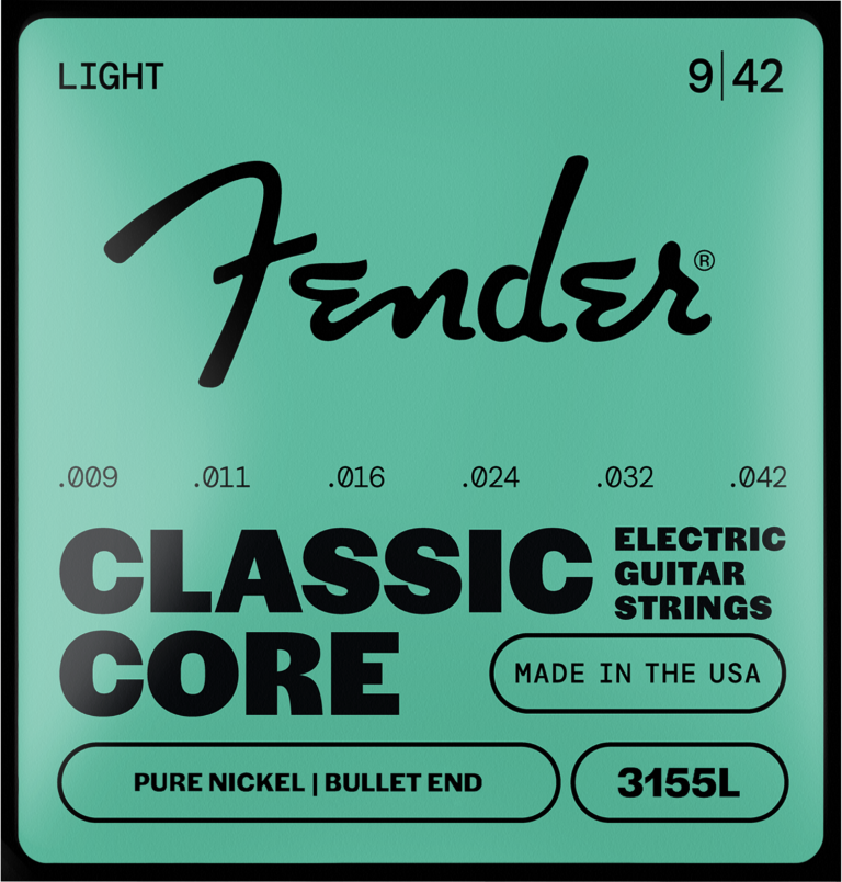 Fender Guit. Elec. 6c Nckl 3155l 9-42 Bullet - Cuerdas guitarra eléctrica - Main picture