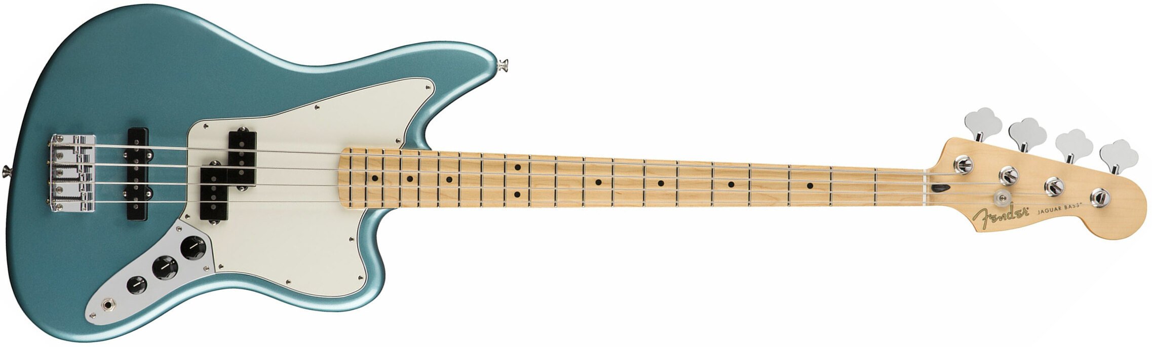 Fender Jaguar Bass Player Mex Mn - Tidepool - Bajo eléctrico de cuerpo sólido - Main picture