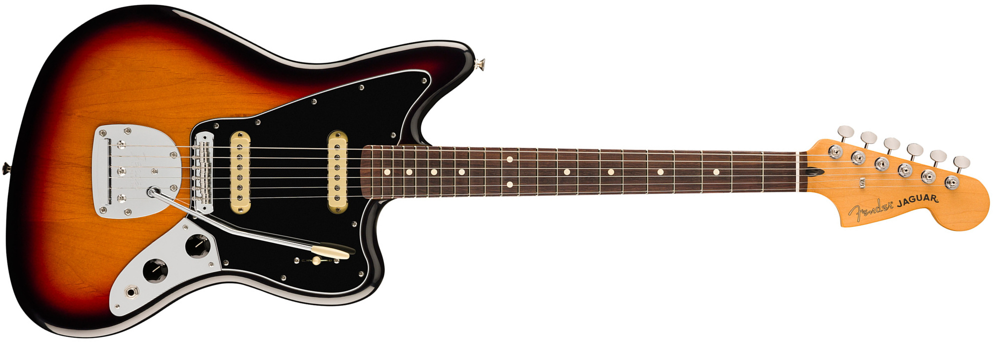 Fender Jaguar Player Ii Mex 2s Trem Rw - 3-color Sunburst - Guitarra electrica retro rock - Main picture