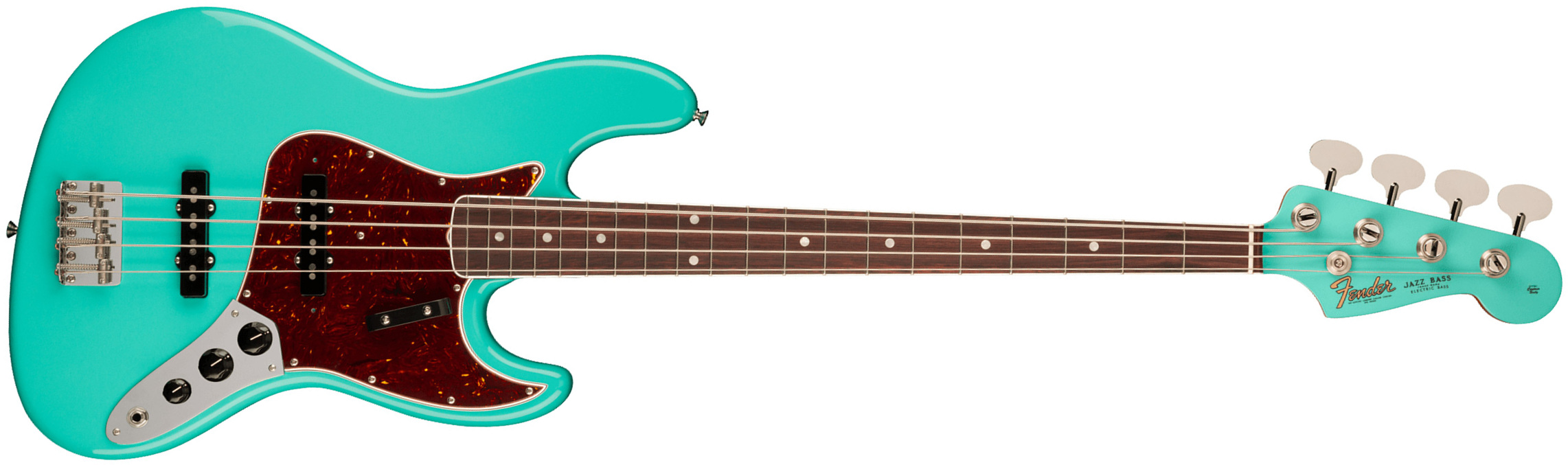 Fender Jazz Bass 1966 American Vintage Ii Usa Rw - Sea Foam Green - Bajo eléctrico de cuerpo sólido - Main picture