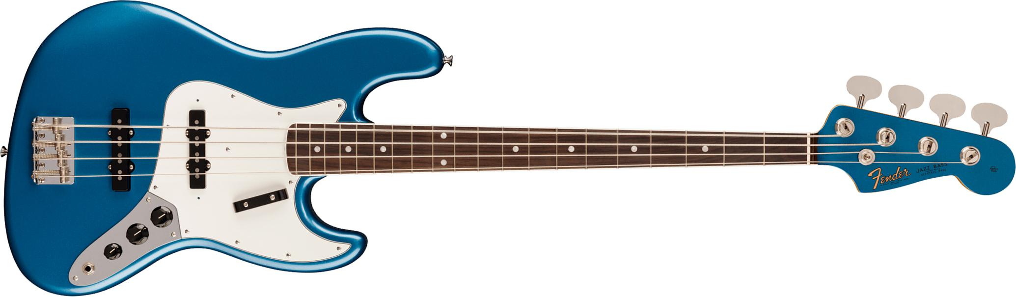 Fender Jazz Bass 1966 American Vintage Ii Usa Rw - Lake Placid Blue - Bajo eléctrico de cuerpo sólido - Main picture