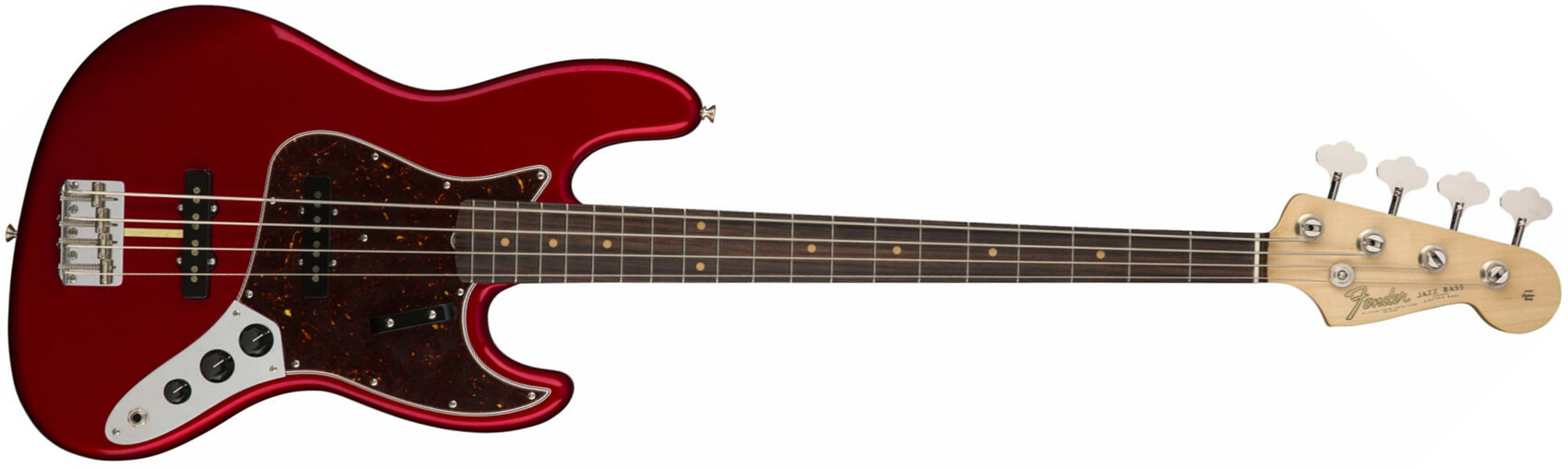 Fender Jazz Bass '60s American Original Usa Rw - Candy Apple Red - Bajo eléctrico de cuerpo sólido - Main picture