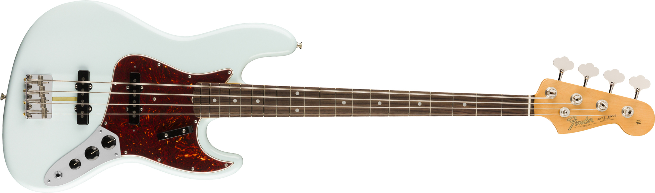Fender Jazz Bass '60s American Original Usa Rw - Sonic Blue - Bajo eléctrico de cuerpo sólido - Main picture