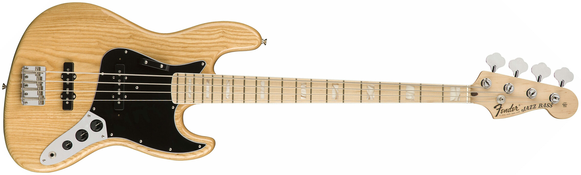 Fender Jazz Bass '70s American Original Usa Mn - Natural - Bajo eléctrico de cuerpo sólido - Main picture