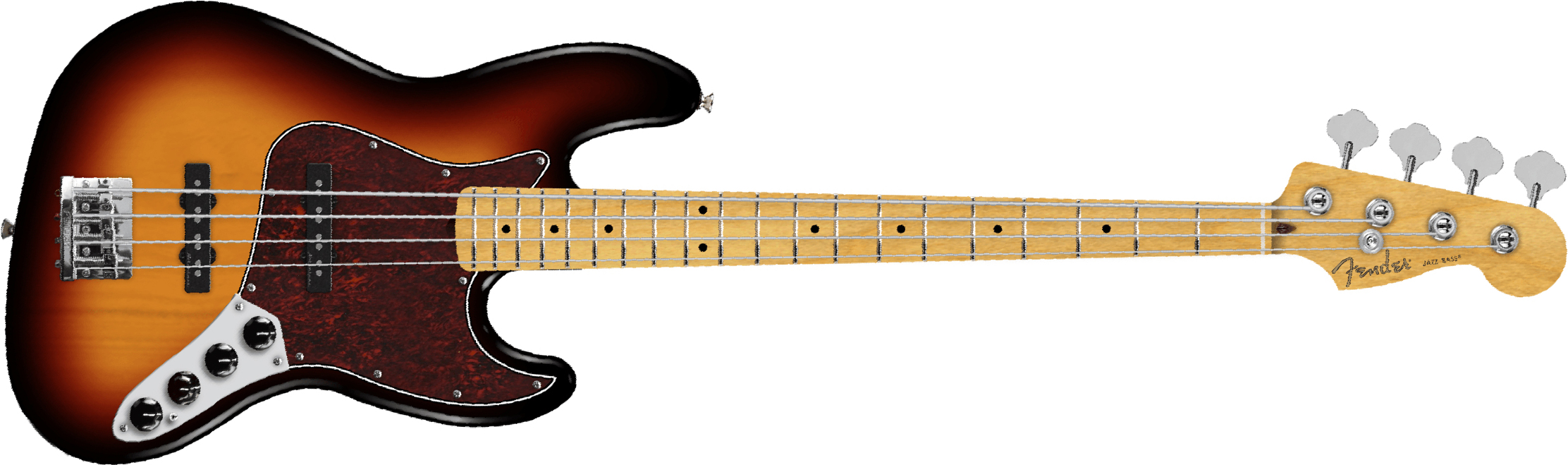 Fender Jazz Bass Active Player Ii Modified Mex Mn - 3-color Sunburst - Bajo eléctrico de cuerpo sólido - Main picture