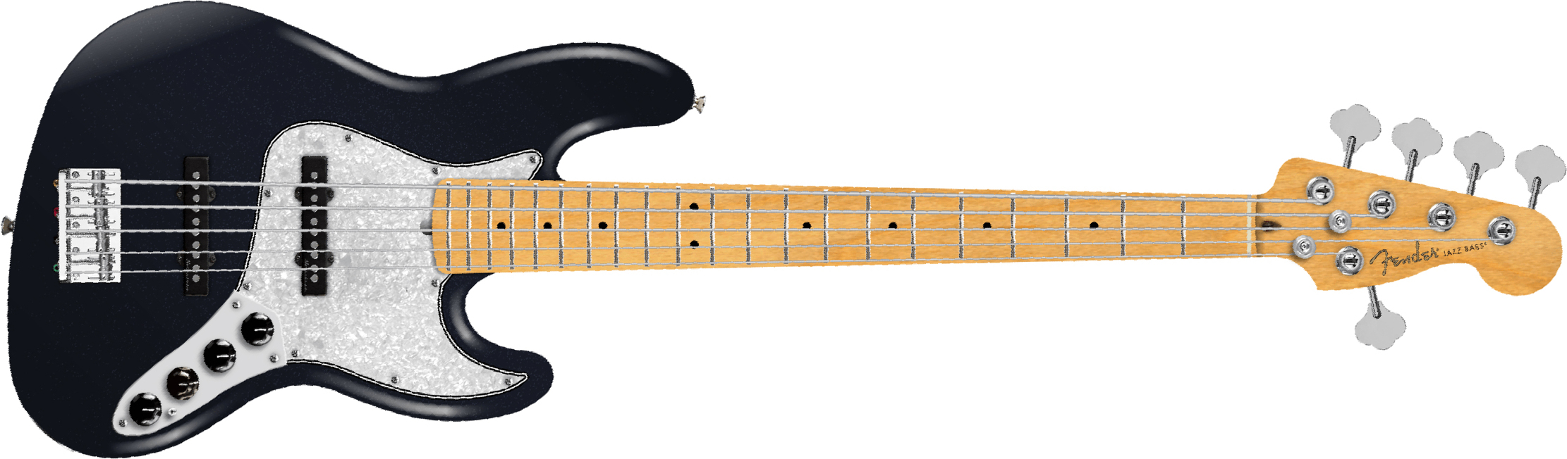Fender Jazz Bass Active V Player Ii Modified Mex 5c Mn - Dusk - Bajo eléctrico de cuerpo sólido - Main picture