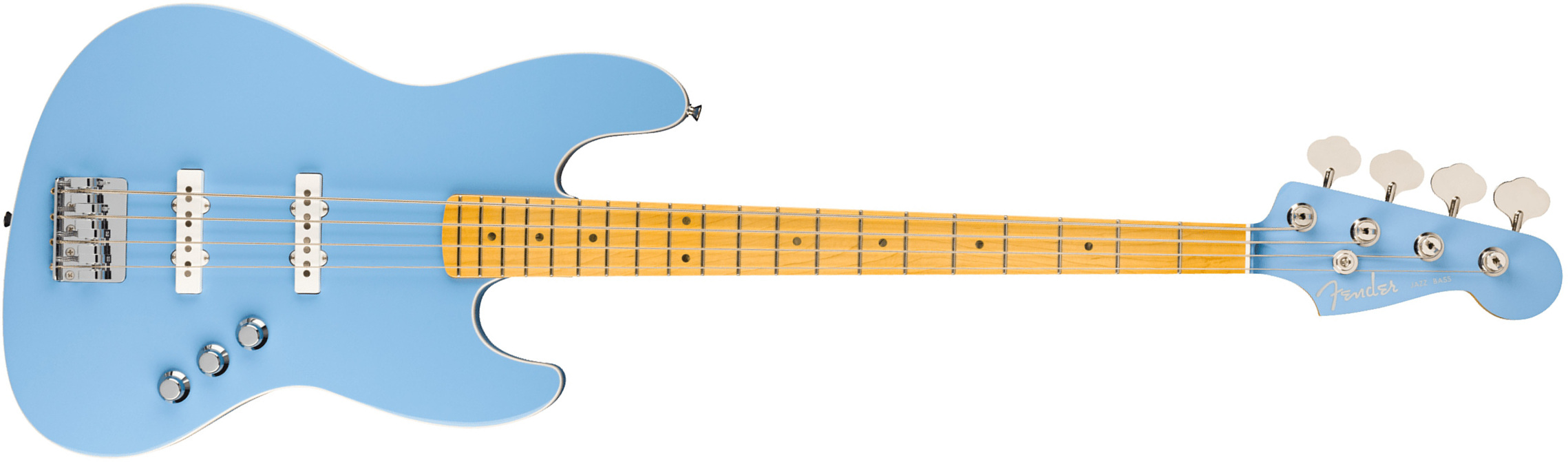 Fender Jazz Bass Aerodyne Special Jap Mn - California Blue - Bajo eléctrico de cuerpo sólido - Main picture