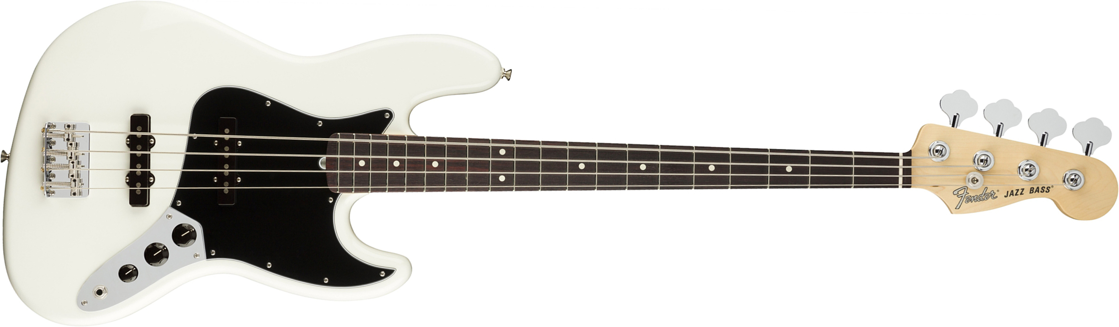 Fender Jazz Bass American Performer Usa Rw - Arctic White - Bajo eléctrico de cuerpo sólido - Main picture