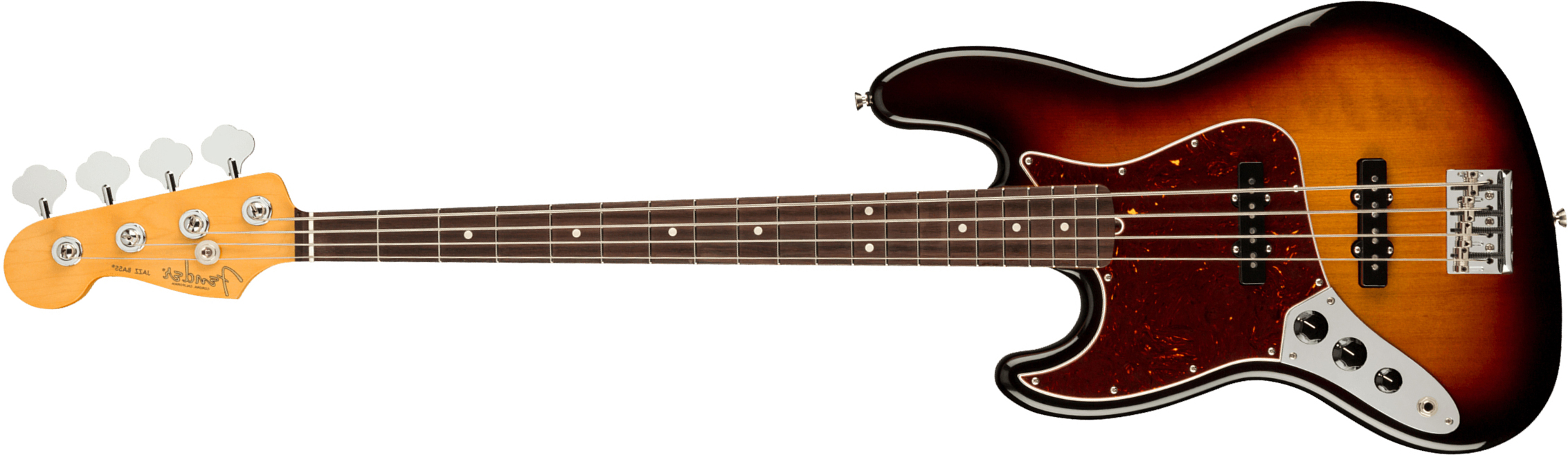 Fender Jazz Bass American Professional Ii Lh Gaucher Usa Rw - 3-color Sunburst - Bajo eléctrico de cuerpo sólido - Main picture