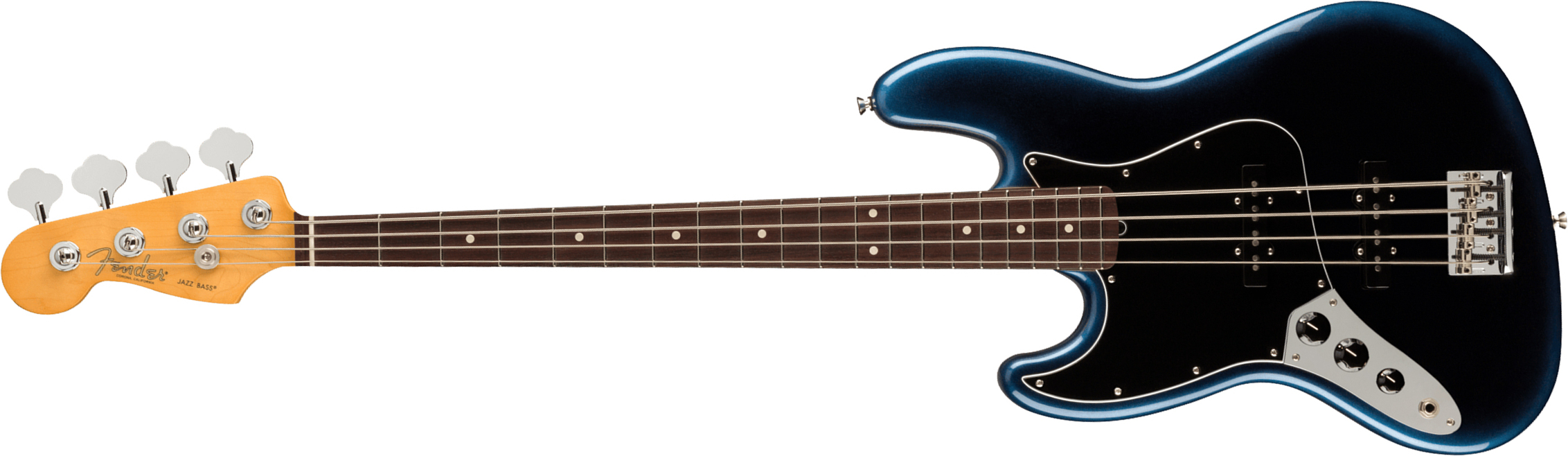 Fender Jazz Bass American Professional Ii Lh Gaucher Usa Rw - Dark Night - Bajo eléctrico de cuerpo sólido - Main picture