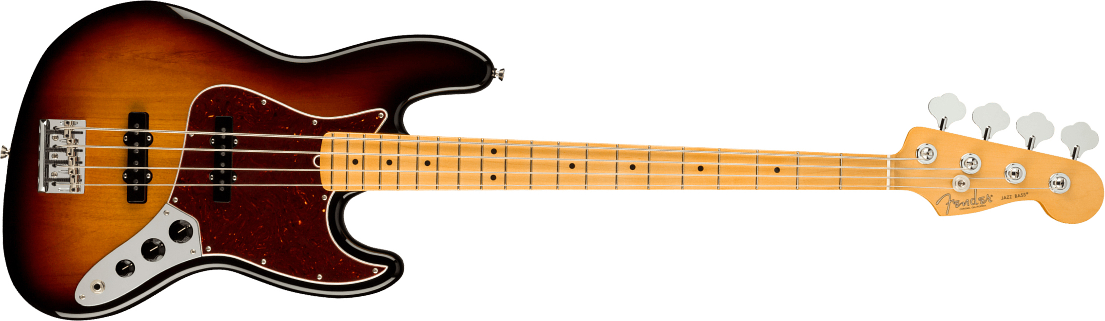 Fender Jazz Bass American Professional Ii Usa Mn - 3-color Sunburst - Bajo eléctrico de cuerpo sólido - Main picture