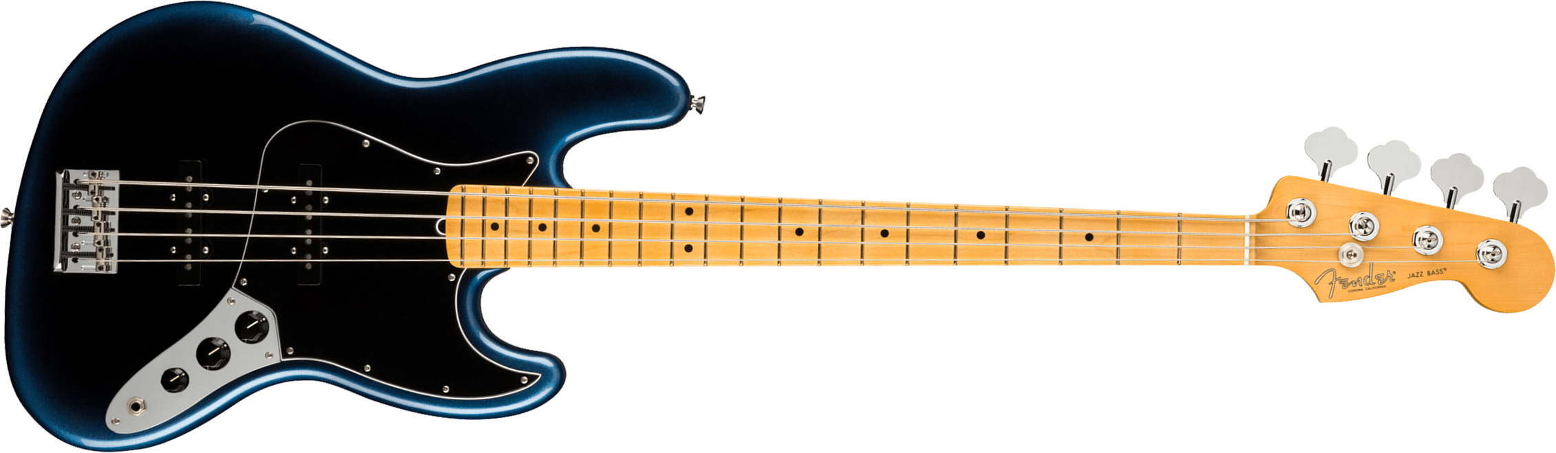 Fender Jazz Bass American Professional Ii Usa Mn - Dark Night - Bajo eléctrico de cuerpo sólido - Main picture