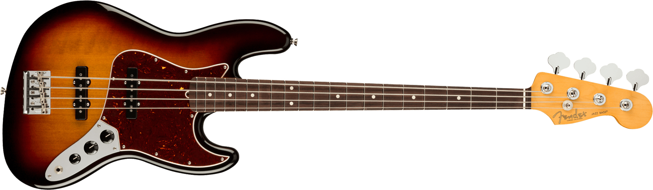Fender Jazz Bass American Professional Ii Usa Rw - 3-color Sunburst - Bajo eléctrico de cuerpo sólido - Main picture