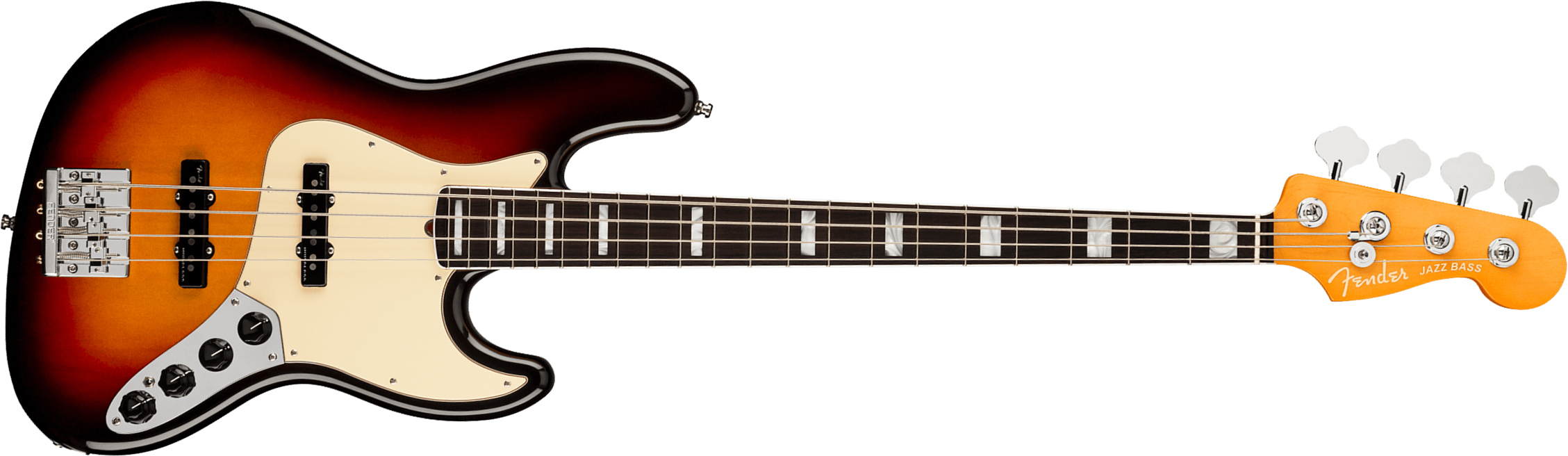 Fender Jazz Bass American Ultra 2019 Usa Rw - Ultraburst - Bajo eléctrico de cuerpo sólido - Main picture