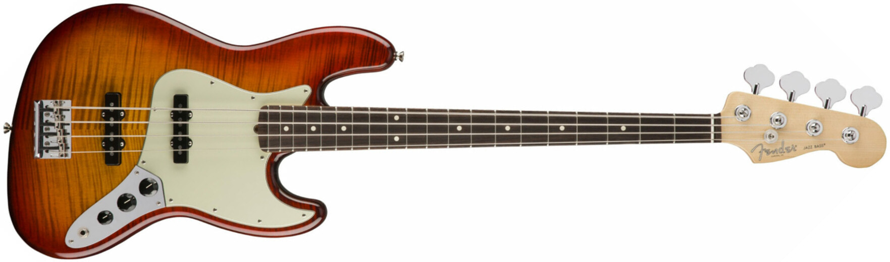 Fender Jazz Bass Fmt American Professional 2017 Ltd Usa Rw - Antique Cherry Burst - Bajo eléctrico de cuerpo sólido - Main picture