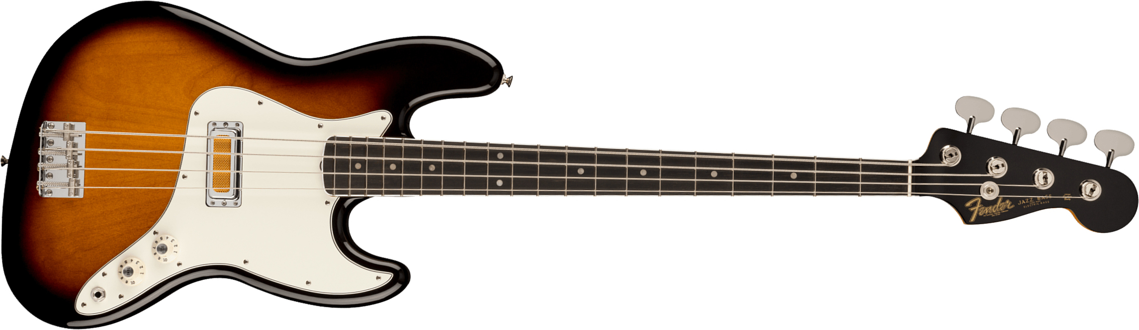 Fender Jazz Bass Gold Foil Ltd Mex Eb - 2-color Sunburst - Bajo eléctrico de cuerpo sólido - Main picture