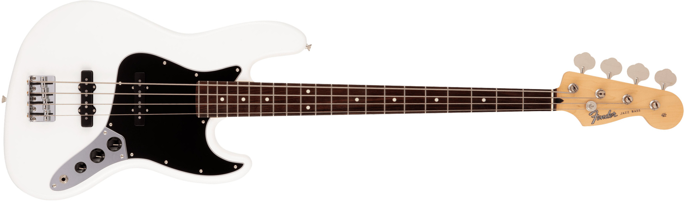 Fender Jazz Bass Hybrid Ii Mij Jap 2s Trem Rw - Arctic White - Bajo eléctrico de cuerpo sólido - Main picture