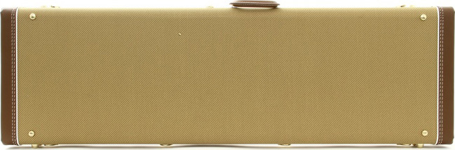 Fender Basse Elec. Jazz Ou Jaguar Bass Deluxe Rectangulaire Tweed Red Interior - Estuche para bajo eléctrico - Main picture