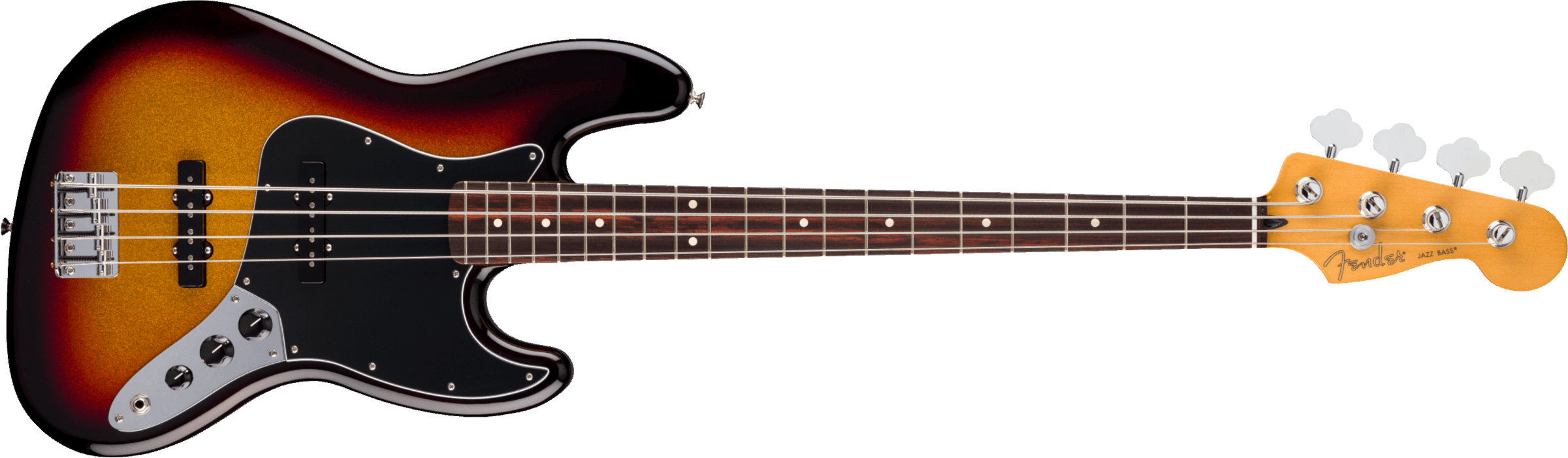 Fender Jazz Bass Player Ii Ltd Mex Rw - Sparkle 3-color Sunburst - Bajo eléctrico de cuerpo sólido - Main picture