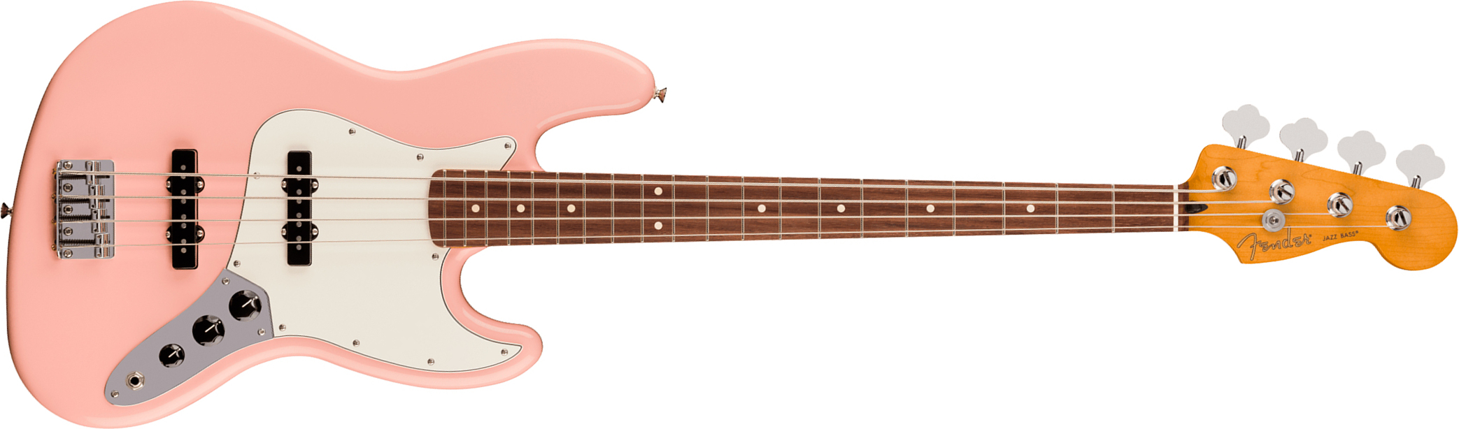Fender Jazz Bass Player Ii Mex Ltd Rw - Shell Pink - Bajo eléctrico de cuerpo sólido - Main picture