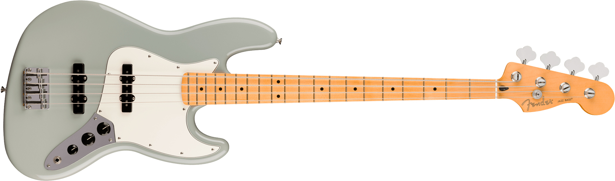 Fender Jazz Bass Player Ii Mex Mn - Cactus Gray - Bajo eléctrico de cuerpo sólido - Main picture