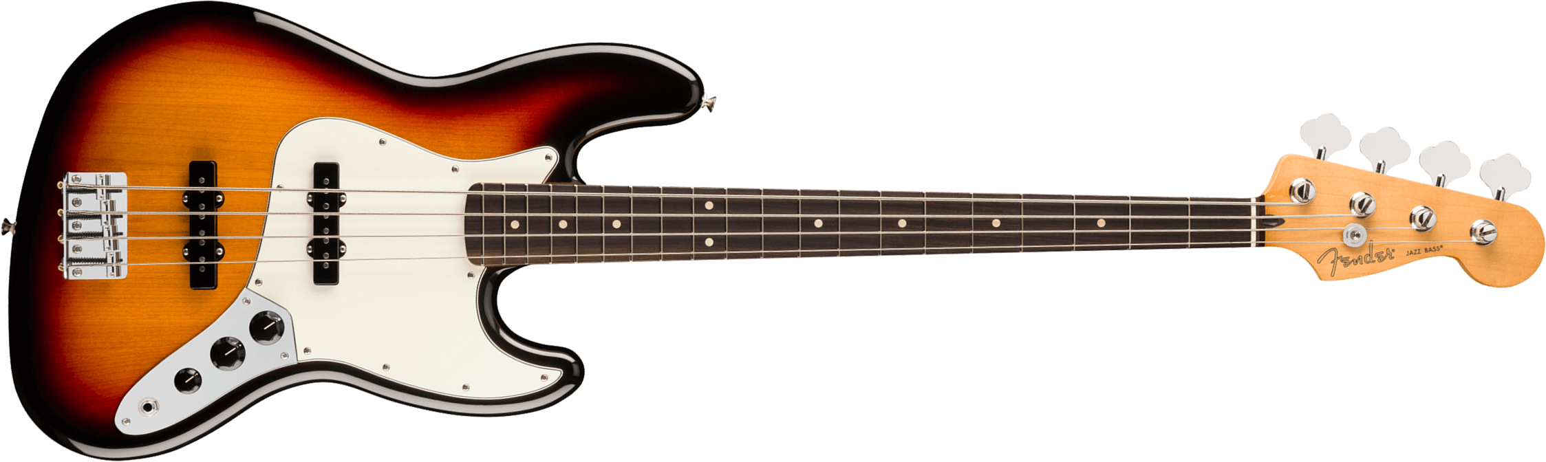 Fender Jazz Bass Player Ii Mex Rw - 3-color Sunburst - Bajo eléctrico de cuerpo sólido - Main picture