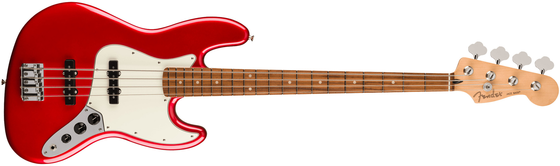 Fender Jazz Bass Player Mex 2023 Pf - Candy Apple Red - Bajo eléctrico de cuerpo sólido - Main picture