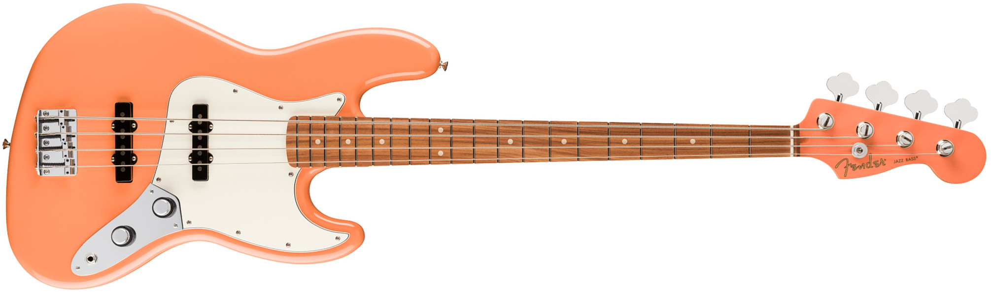 Fender Jazz Bass Player Mex Ltd Pf - Pacific Peach - Bajo eléctrico de cuerpo sólido - Main picture