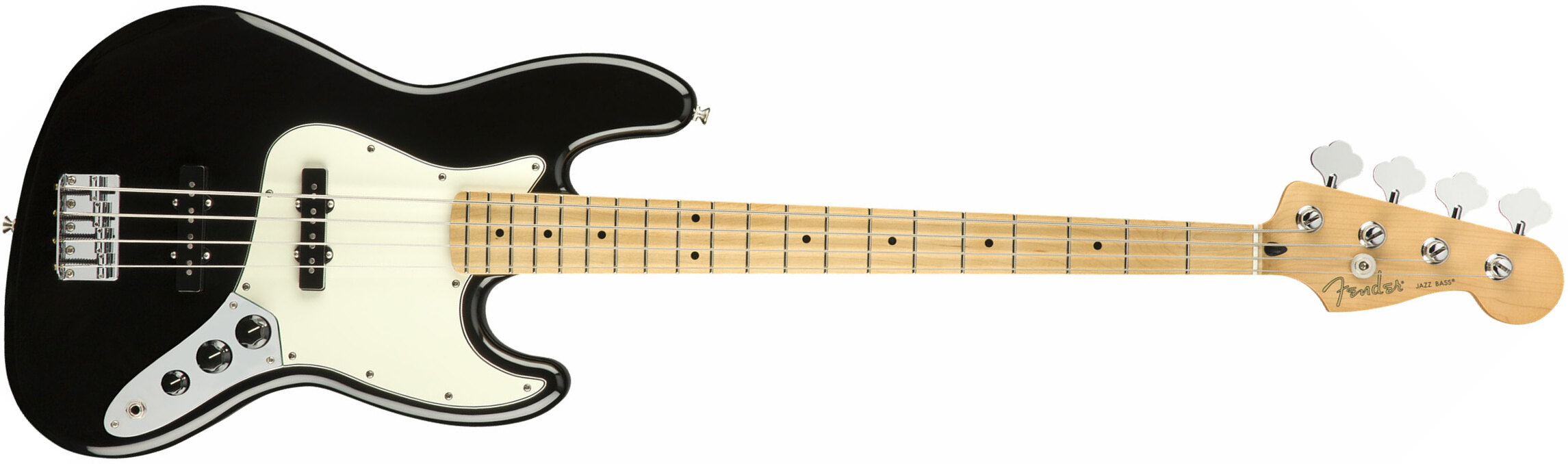 Fender Jazz Bass Player Mex Mn - Black - Bajo eléctrico de cuerpo sólido - Main picture