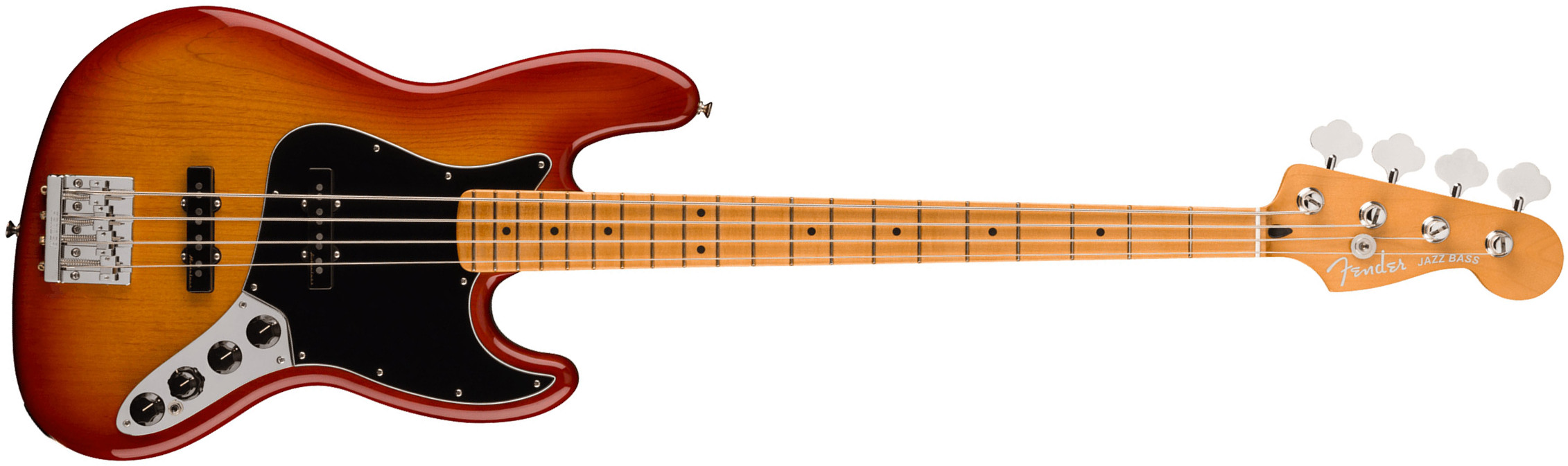 Fender Jazz Bass Player Plus 2023 Mex Active Mn - Sienna Sunburst - Bajo eléctrico de cuerpo sólido - Main picture