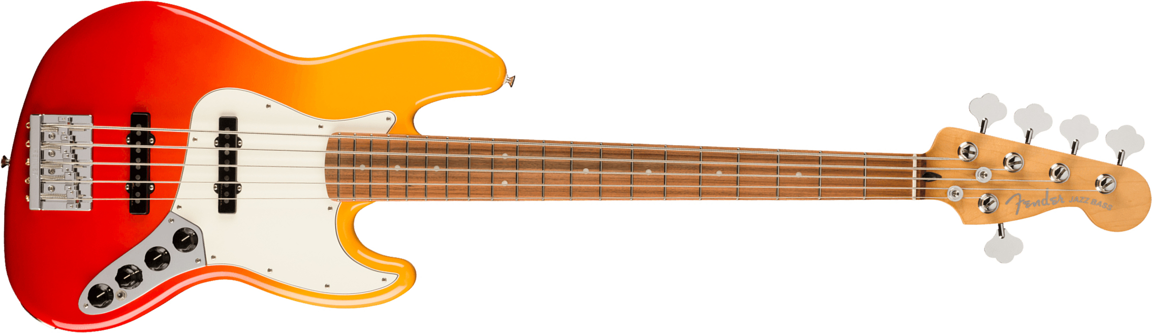Fender Jazz Bass Player Plus V Mex 5c Active Pf - Tequila Sunrise - Bajo eléctrico de cuerpo sólido - Main picture