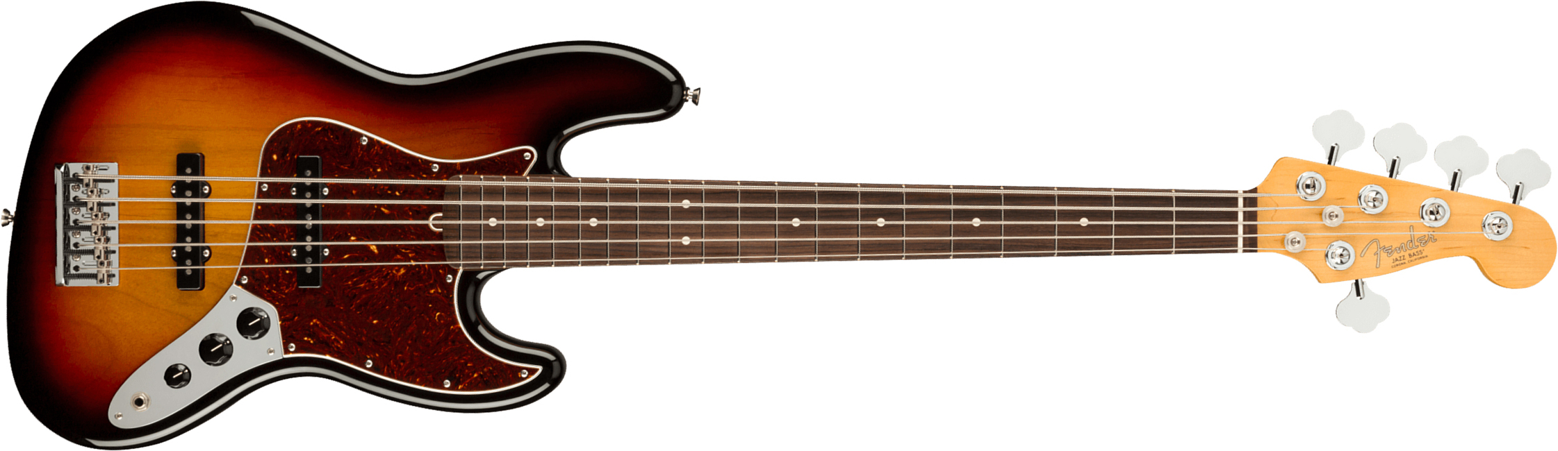 Fender Jazz Bass V American Professional Ii Usa 5-cordes Rw - 3-color Sunburst - Bajo eléctrico de cuerpo sólido - Main picture