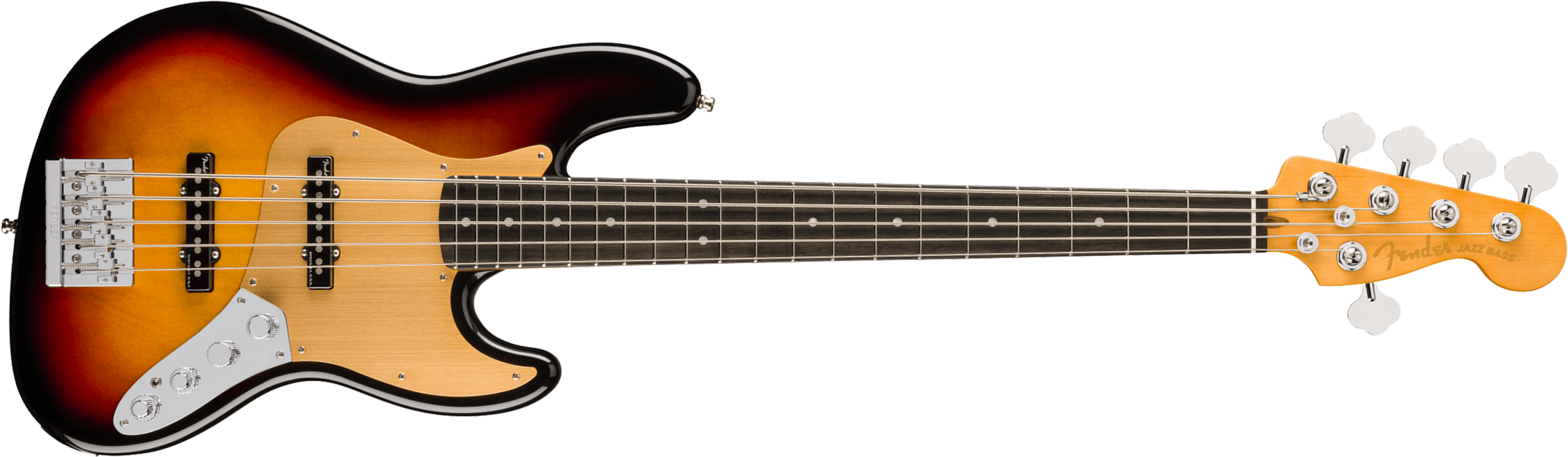 Fender Jazz Bass V American Ultra Ii Usa 5c Active Eb - Ultraburst - Bajo eléctrico de cuerpo sólido - Main picture