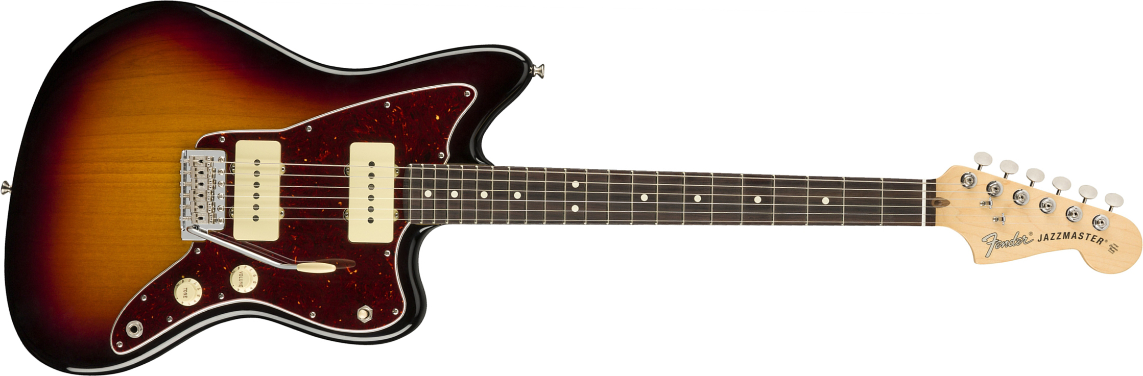 Fender Jazzmaster American Performer Usa Ss Rw - 3-color Sunburst - Guitarra eléctrica de doble corte - Main picture