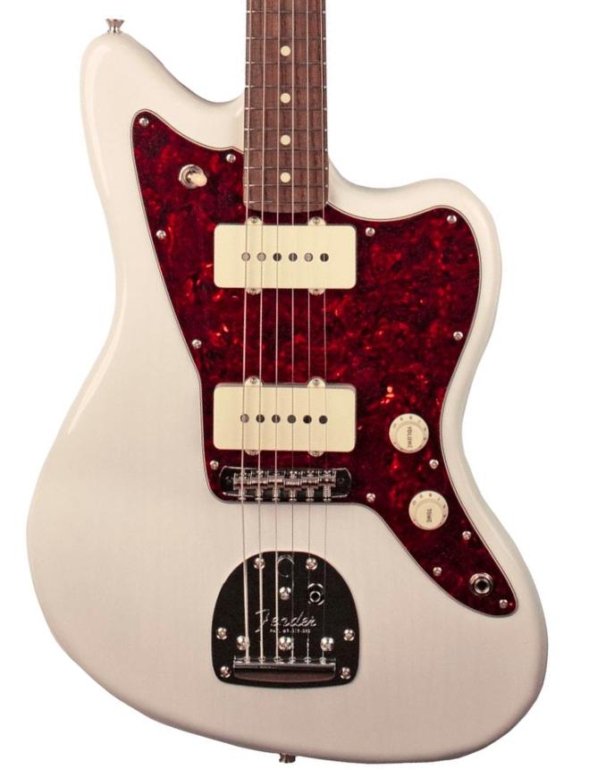 Fender Jazzmaster Hybrid Ii Jap 2s Trem Rw - White Blonde - Guitarra electrica retro rock - Main picture