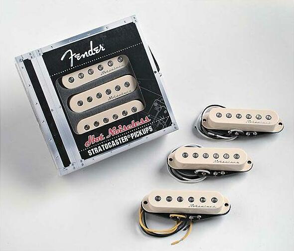 Fender Jeu Strat Hot Noiseless White 3 Pieces - - Pastilla guitarra eléctrica - Main picture