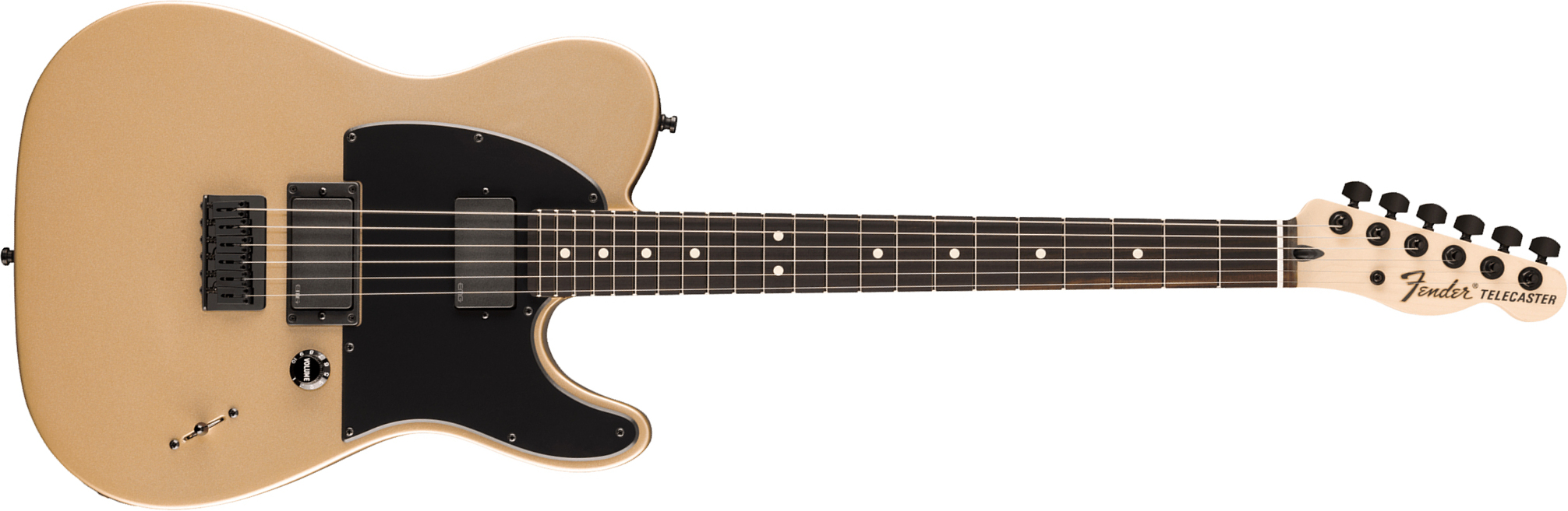 Fender Jim Root Tele Mex Ltd Signature 2h Ht Eb - Shoreline Gold - Guitarra eléctrica de autor - Main picture