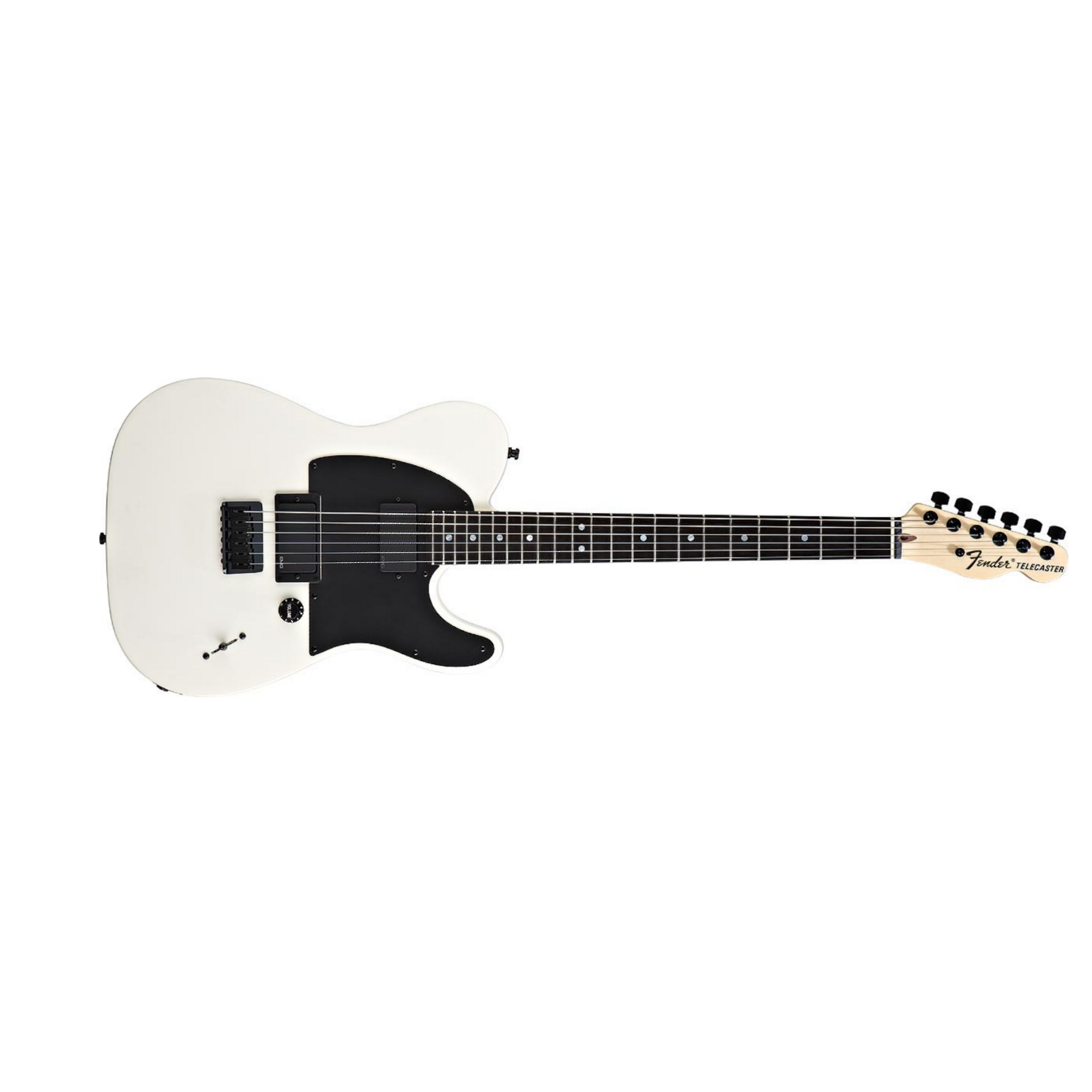 Fender Jim Root Telecaster (mex, Eb) - Flat White - Guitarra eléctrica con forma de tel - Main picture