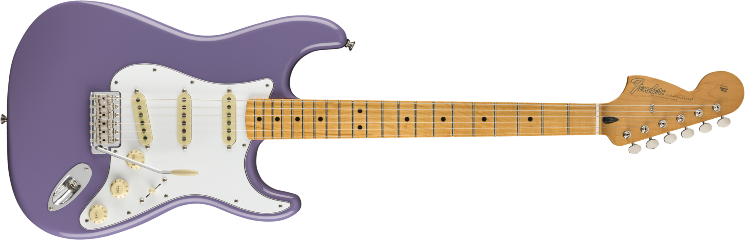 Fender Jimi Hendrix Strat Signature 2018 Mn - Ultra Violet - Guitarra eléctrica con forma de str. - Main picture