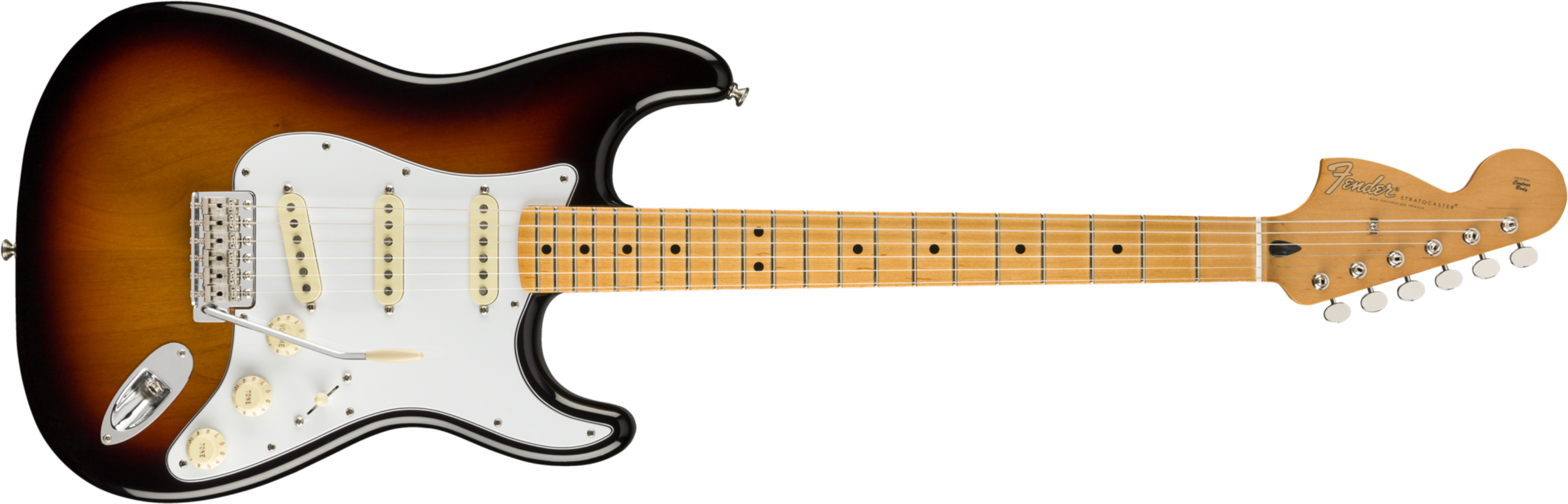 Fender Jimi Hendrix Strat Signature 2018 Mn - 3-color Sunburst - Guitarra eléctrica con forma de str. - Main picture