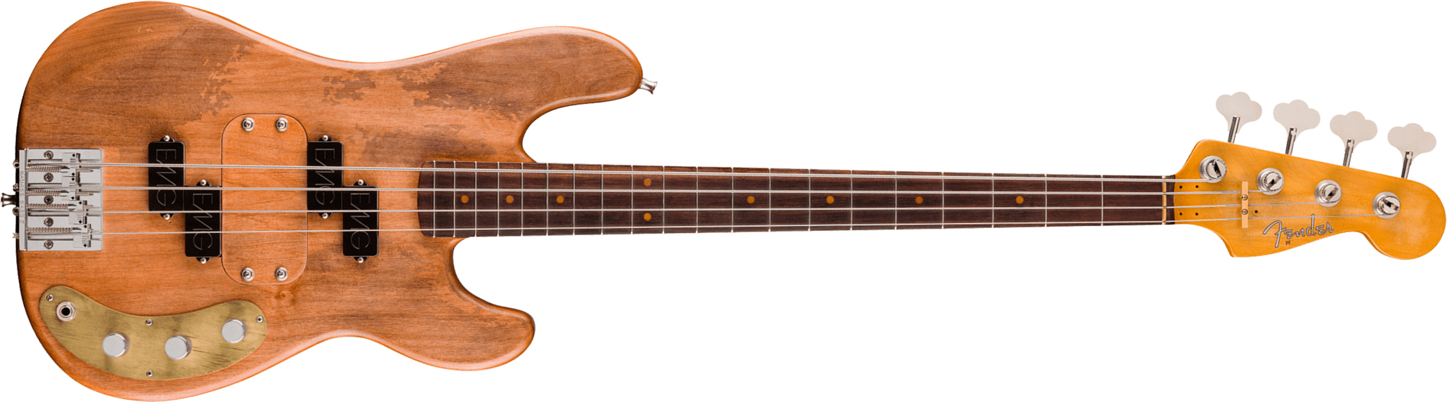 Fender Leland Lee Sklar Precision Bass Stories Usa Signature Active Rw - Natural - Bajo eléctrico de cuerpo sólido - Main picture
