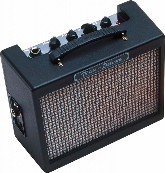 Fender Md20 Mini Deluxe Amplifier 1w 2x2 Black - Mini amplificador para guitarra - Main picture