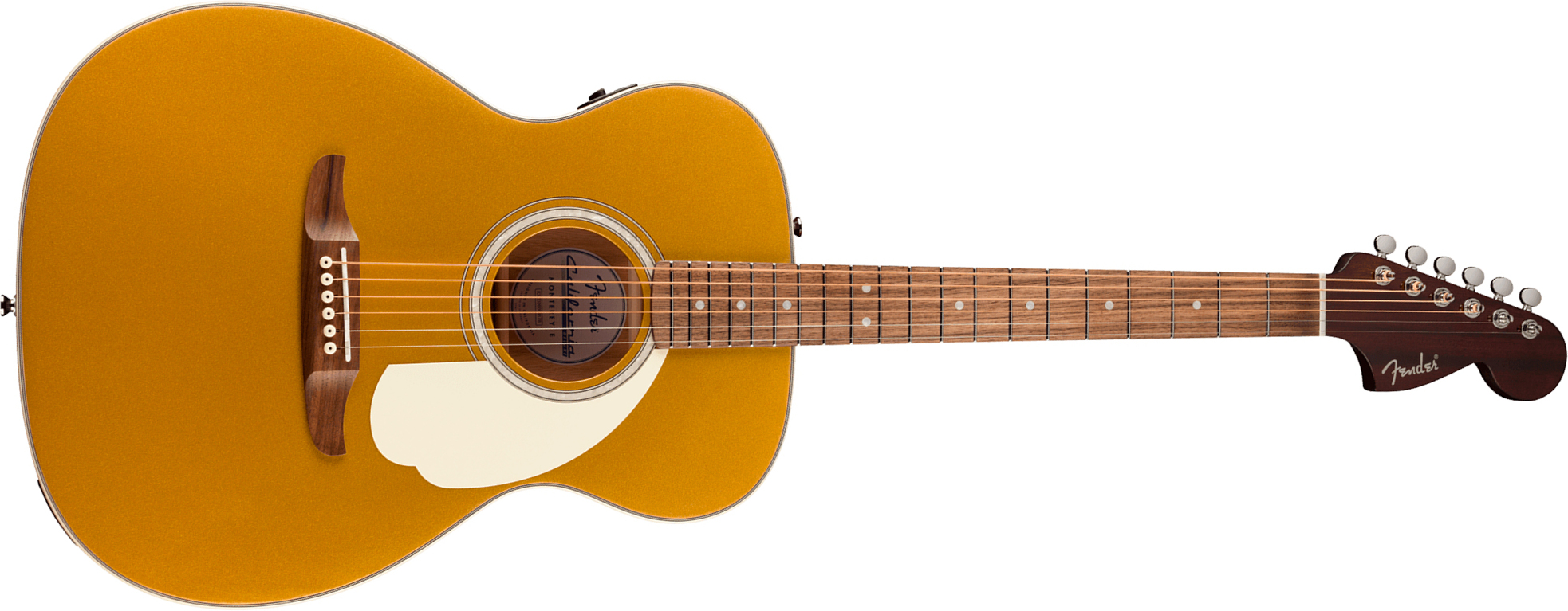 Fender Monterey Deluxe E California Orchestra Om Epicea Acajou Noy - Aztec Gold - Guitarra folk - Main picture