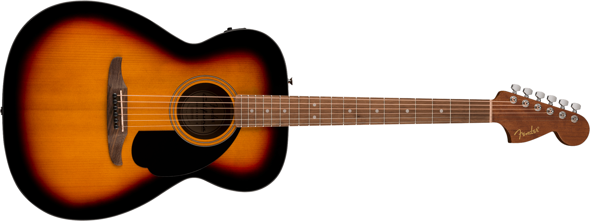 Fender Monterey E California Standard Om Epicea Sapele Wal - 3-color Sunburst - Guitarra folk - Main picture