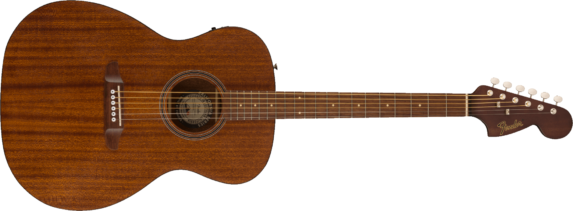 Fender Monterey Standard Sapelle Wal - Natural - Guitarra acústica & electro - Main picture