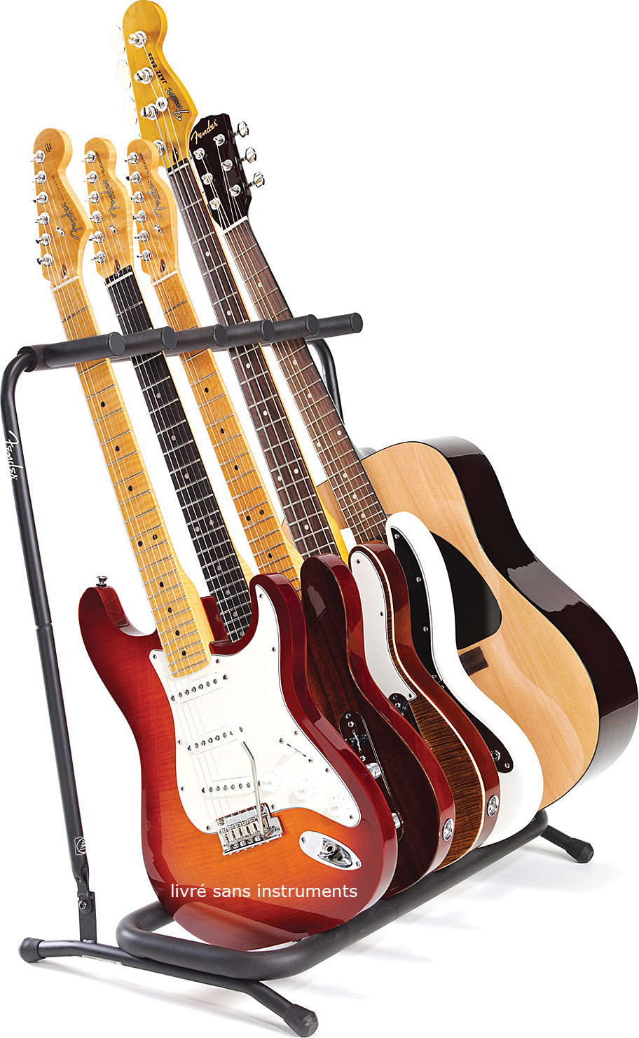 Fender Multi Folding 5 Guitar Stand - - Soportes - Main picture