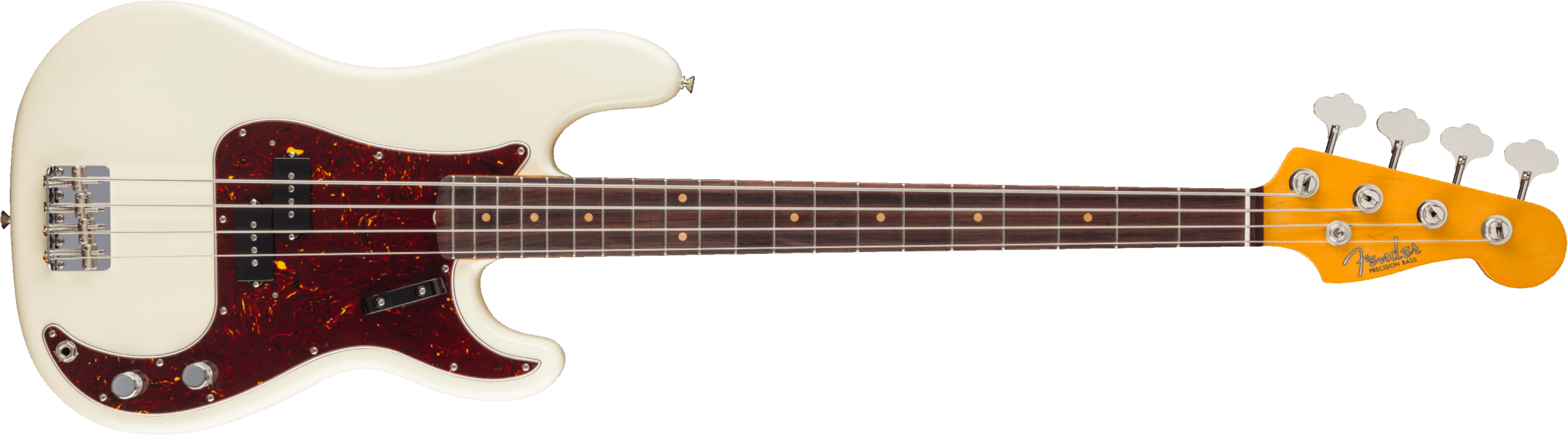 Fender Precision Bass 1960 American Vintage Ii Usa Rw - Olympic White - Bajo eléctrico de cuerpo sólido - Main picture