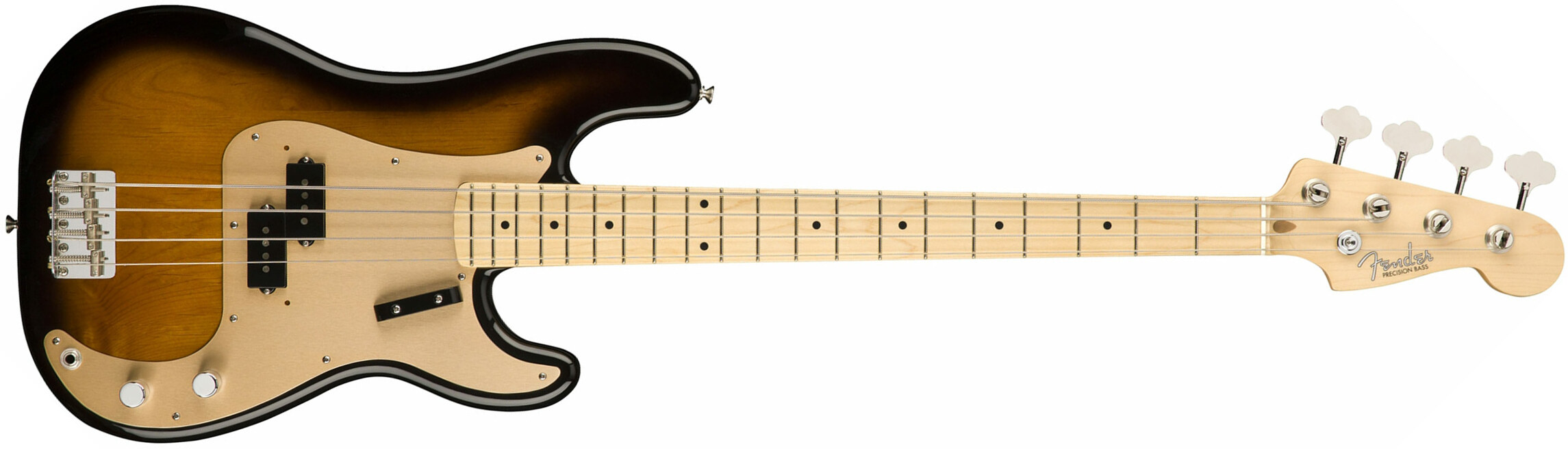 Fender Precision Bass '50s American Original Usa Mn - 2-color Sunburst - Bajo eléctrico de cuerpo sólido - Main picture